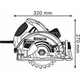 Bosch Kružna testera-cirkular GKS 65 GCE (0601668900) | ePonuda.com