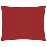  Jedro protiv sunca od tkanine Oxford pravokutno 5 x 6 m crveno | shoptok.hr