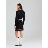 Karl Lagerfeld BRANDED BELTED CARDIGAN Crna | shoptok.hr