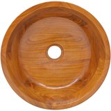  Umivaonik od masivne tikovine Φ 40 x 10 cm | shoptok.hr