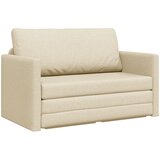vidaXL Floor Sofa Bed 2-u-1 Krem 124x71x78 cm Tkanina Cijene