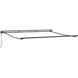 Tkanina za tende s narančasta i smeđa 350 x 250 cm Poliester | shoptok.hr