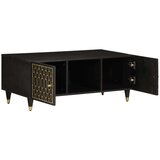  Klubska mizica 100x54x40 cm trden mangov les | Shoptok.si