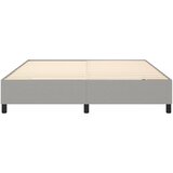  Okvir za krevet s oprugom svjetlosivi 160 x 200 cm od tkanine | Eponuda.com