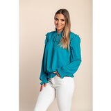 Fenzy Bluza Z Dolgimi Rokavi, Petrol | Shoptok.si