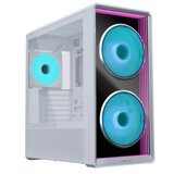 Lian Li Računalniško ohišje LANCOOL 217 INF, ATX, Midi-Tower, ARGB, Kaljeno steklo, belo | Shoptok.si