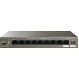 Tenda TEG1110PF-8-120W network switch Unmanaged Gigabit Ethernet (10 /100 /1000) Power over Ethernet (PoE) Black | shoptok.hr