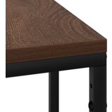 vidaXL Nočna omarica Rjava hrast 41.5 x 26 x 60.5 cm Konstruiran les | Shoptok.si