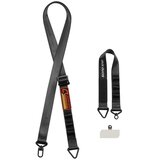 Dux ducis Outdoor Cross Body - remen za telefon preko tijela - crni | shoptok.hr