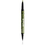 NYX Professional Makeup X Beetlejuice tekoče črtalo - Pinstripe Duo Liner - 03 Green Chrome | Shoptok.si