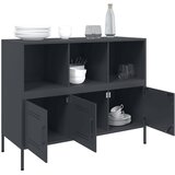  Komoda antracit 100,5 x 39 x 79 cm čelik | shoptok.hr