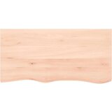  Kupaonska radna ploča 100 x 50 x 4 cm netretirano masivno drvo | shoptok.hr