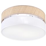  plafonsko svetlo sirja double boho 2xE14/15W/230V, prečnik 35 cm, bež/bela | Eponuda.com