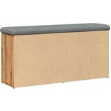 vidaXL Klupa za cipele obrtnički hrast 102x32x50 cm izrađeno drvo | shoptok.hr