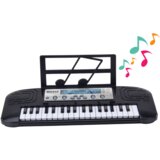  Dječji klavir sa stalkom za note i mikrofonom 48.5cm x 19.5cm x 16cm | shoptok.hr
