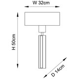  Endon 95449 - Zidna lampa 1xE27/10W/230V bež/mat hrom | Eponuda.com