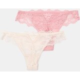 Sinsay Komplet od 2 para tangi s čipkom | shoptok.hr