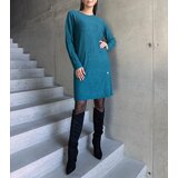 Gemre Shiny midi green dress Kadyra | Shoptok.si