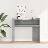  Konzolni stol siva boja betona 100x35x90 cm konstruirano drvo | shoptok.hr