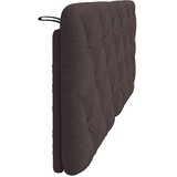  Jastuk za uzglavlje tamnosmeđi 140 cm od tkanine | shoptok.hr