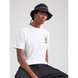 Volcom Majica 'CORNERSTONE' rumena / črna / bela | Shoptok.si