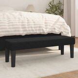 Klupa crna 100x30x30 cm od tkanine | shoptok.hr