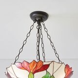  Endon 70946 - Luster na lancu Tiffany BOTANICA 3xE27/60W/230V prečnik 45 cm | Eponuda.com