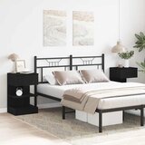  Noćni ormar 2 pcs Crni hrast 40 x 35 x 65 cm Konstruirano drvo | shoptok.hr