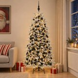  Umjetno božićno drvce s kuglicom 240 cm 300 LED lampica Cijene
