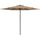  Vrtni suncobran 300 x 300 cm Poliester Pravokutni Sivosmeđa | shoptok.hr