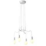 Candellux luster/visilica-basso viseća lampa 4X40W E27 bela mat Cene