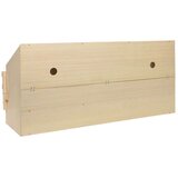  Gnezdi&amp;scaron;če za koko&amp;scaron;i s 5 predelki 117x33x54 cm trdna borovina, (20767472) Slike