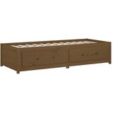  Dnevni ležaj smeđa boja meda 90x200 cm od masivne borovine | shoptok.hr