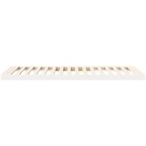  Posteljni okvir Bela 80 x 200 cm Konstruiran les, (5000121576) | Shoptok.si