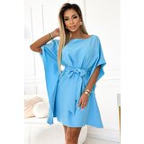 Numoco Butterfly dress with tie at the waist | Shoptok.si