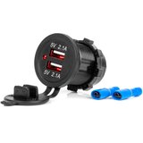 Amio Ugradbeni auto punjač sa 2xUSB 12-24V Cijene
