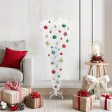  Umjetno božićno drvce s stalakom Bijelo 120 cm PVC i čelik | shoptok.hr