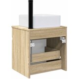  Umivaonik s policom za zid Hrast sonoma 49 x 41 x 63 cm | shoptok.hr