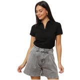 La Modeuse Topi & Bluze 75140_P177568 Črna | Shoptok.si