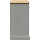  Komoda s ladicama VIGO 113x40x75 cm siva od masivne borovine | shoptok.hr