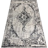 RugsX Preproge Preproga Vintage Okvir rozeta opran 22235556 siva 120x170 cm Siva | Shoptok.si
