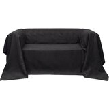 VidaXL 130896 Micro-suede Couch Slipcover Anthracite 210 x 280 cm, (21416267) Slike