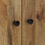  Komoda s 4 vrata 60 x 33 x 75 cm od masivnog drva manga | shoptok.hr