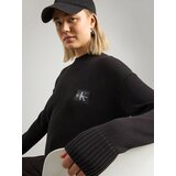 Calvin Klein Jeans Pulover črna / bela | Shoptok.si