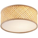 QAZQA Orientalska bambusova stropna svetilka naravna 30 cm - Tremmo | Shoptok.si