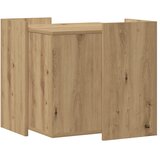  Kutija z mačji pijesak boja hrasta 53x53x51cm konstruirano drvo | Eponuda.com