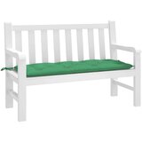  Jastuk za vrtnu klupu zeleni 120 x 50 x 7 cm od tkanine Oxford | shoptok.hr