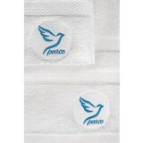 Foutastic Bijeli pamučni set ručnika 2 kom od frotira Peace – | shoptok.hr