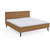 Meise Möbel Smeđi tapecirani bračni krevet 180x200 cm Empire – Cijene