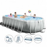 Intex bazen prism frame oval set (610 x 305 x 122 cm, 5.678 l/h) Cijene